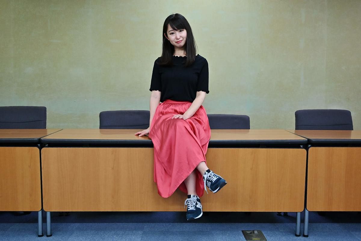 A group of Japanese women submitted a petition to the government to protest what they say is a de-facto requirement for female staff to wear high heels at work. The online campaign #KuToo, using a pun from a Japanese word "kutsu" - that can mean either "s