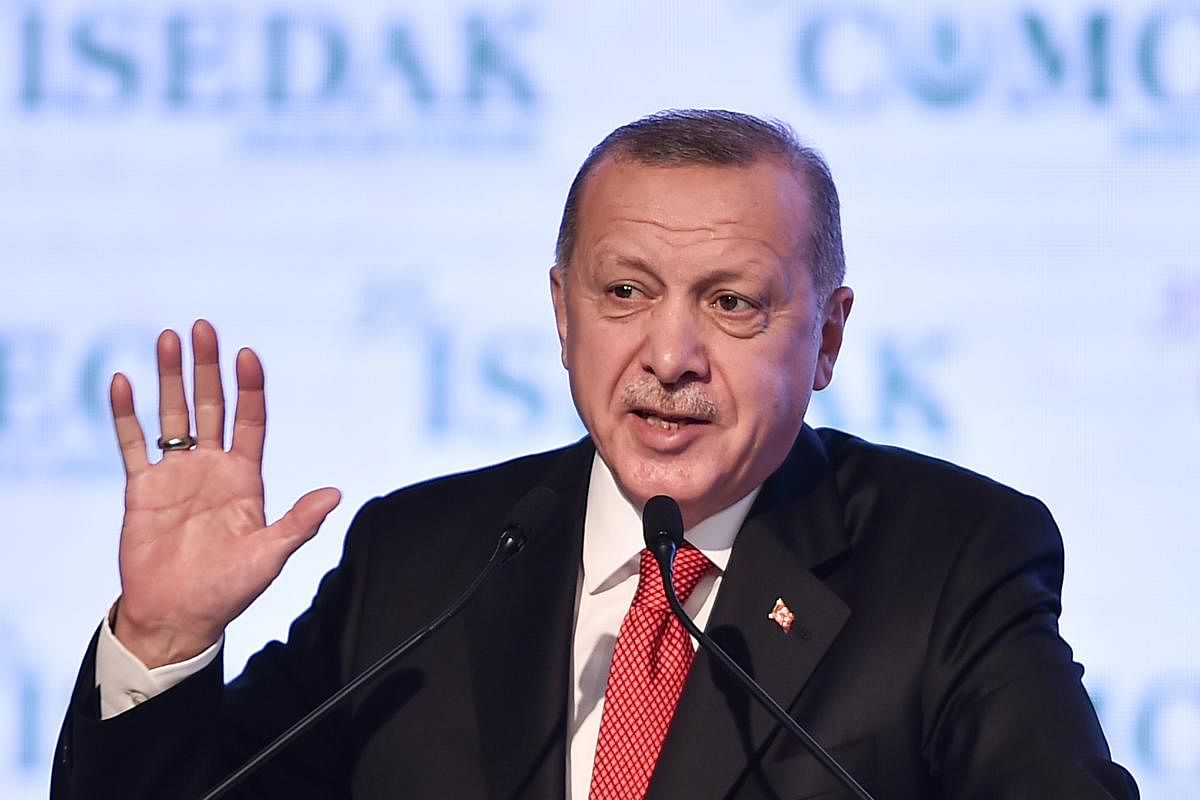 Tayyip Erdogan (AFP photo)