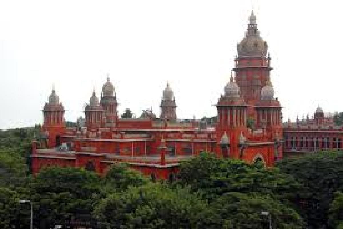 Madras High Court. (DH Photo)