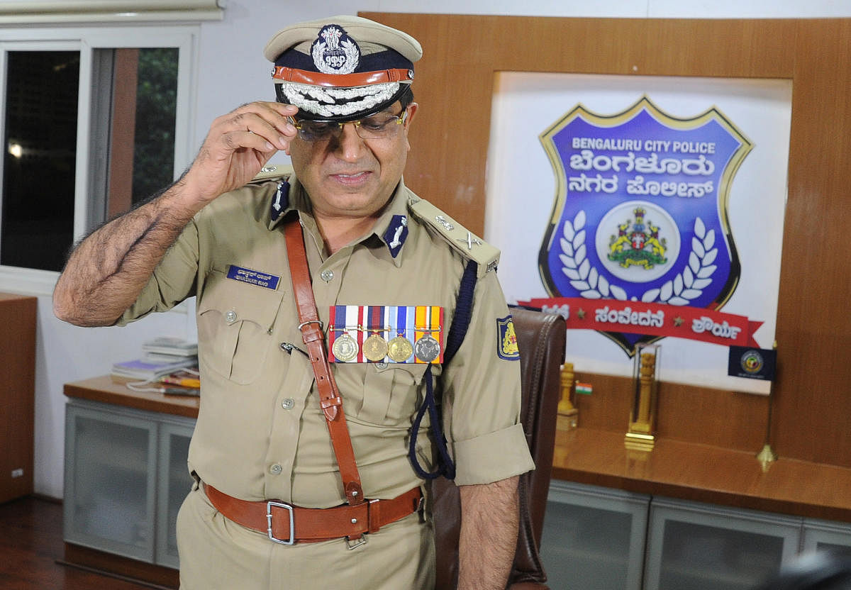 Bengaluru Police Commissioner Bhaskar Rao. (DH file photo)