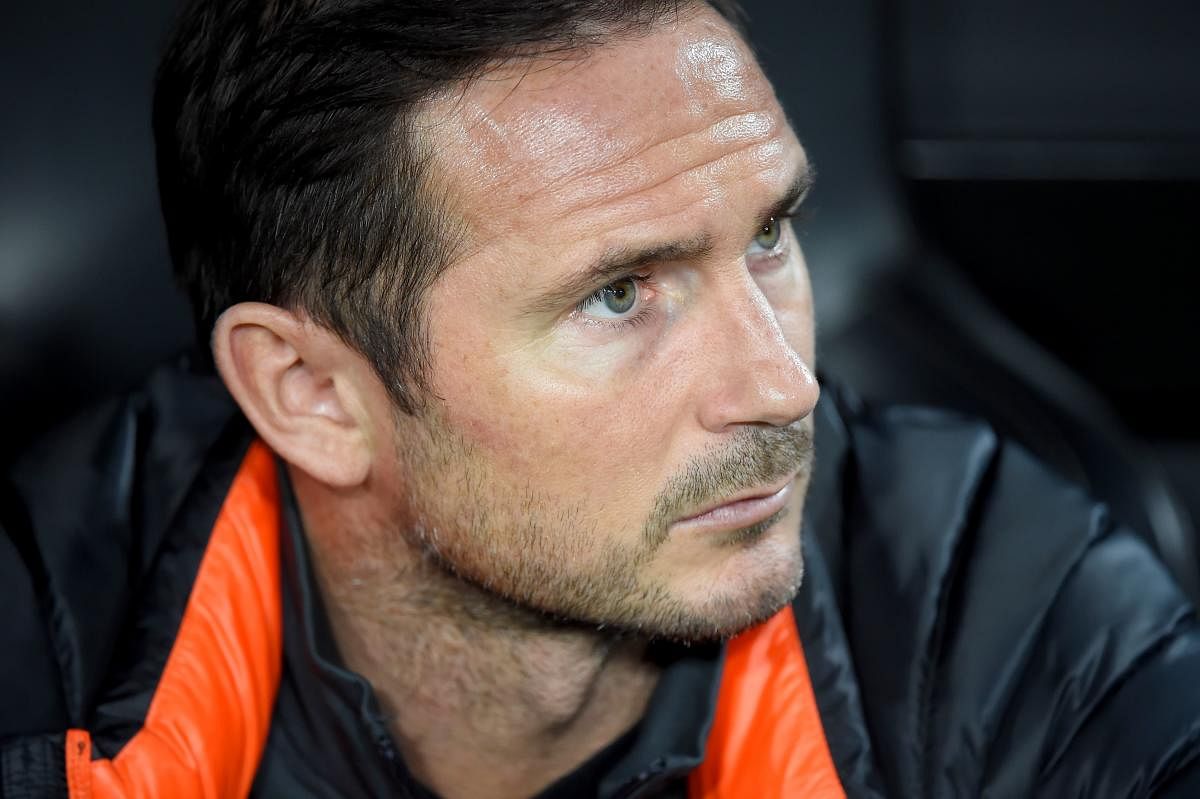 Chelsea's English head coach Frank Lampard (AFP Photo)
