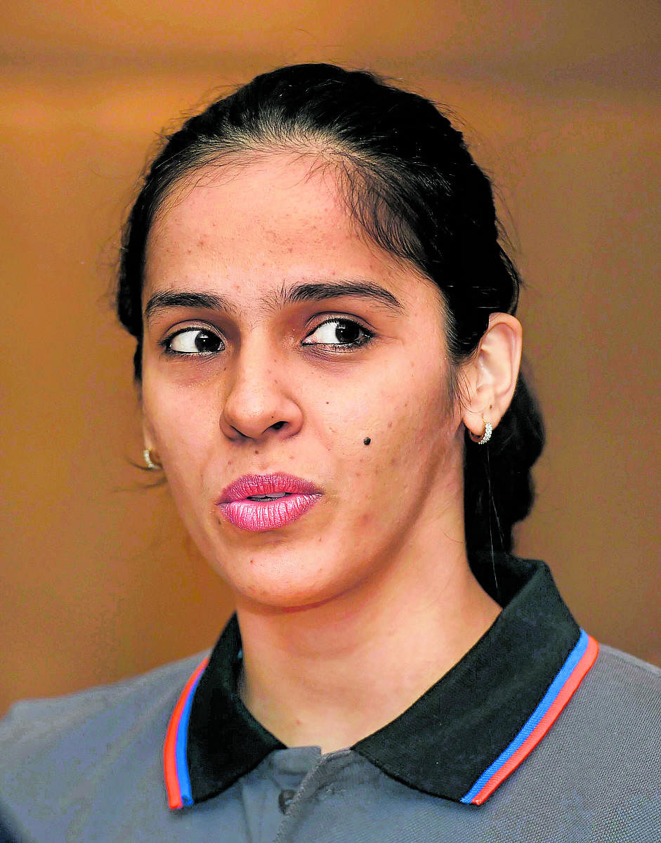 Badminton player Saina Nehwal (DH Photo)