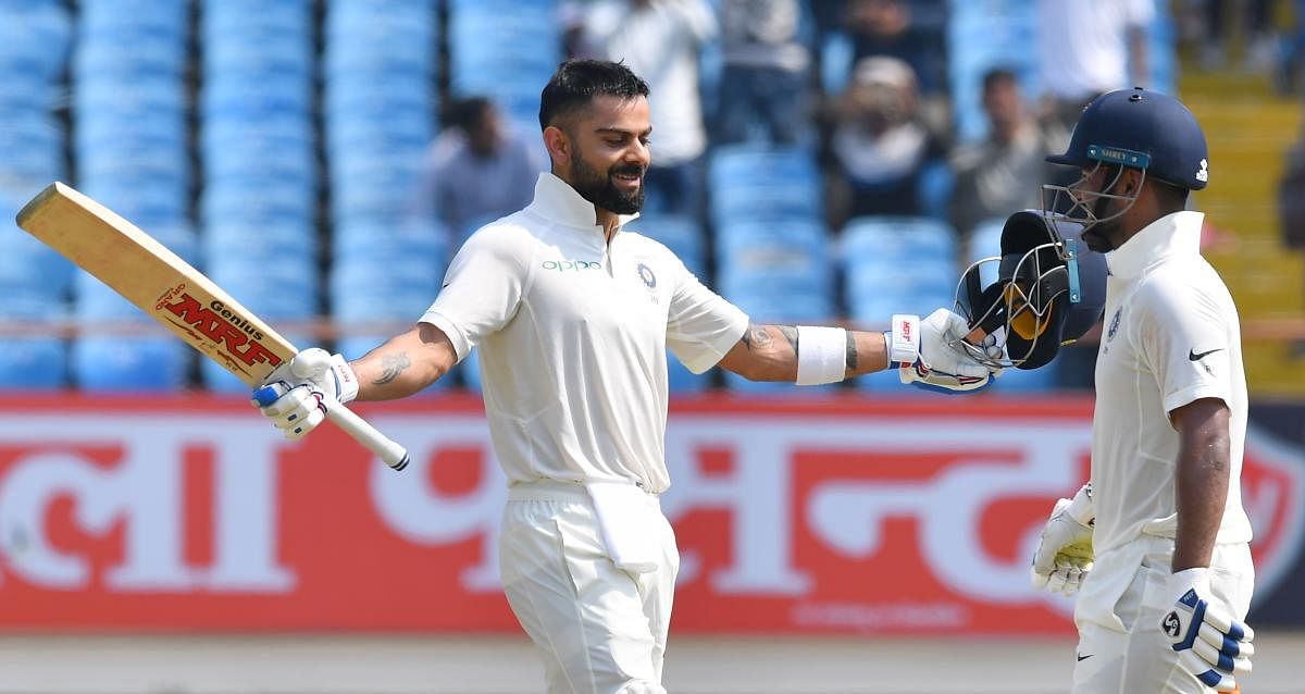 Kohli said that Pant has to work on his game but insisted that fans who call for Dhoni's return are "not respectful". Photo/AFP