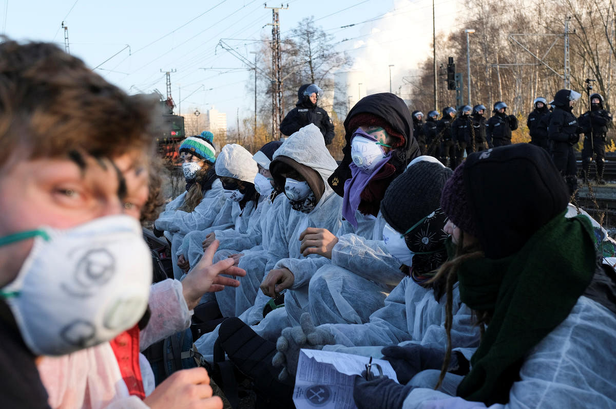 Millions of young people on every continent poured into the street to demand action. Today they march in Madrid, where negotiators from nearly 200 nations at UN climate talks are feeling the heat of an increasingly angry and anxious world. Photo/REUTERS