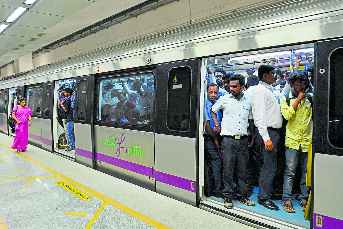 Bengaluru metro (DH Photo)
