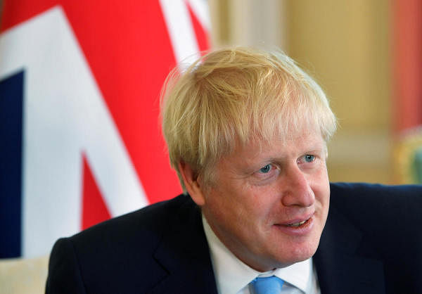 Prime Minister Johnson vowed to partner with his Indian counterpart Prime Minister Narendra Modi on his mission to build a new India. Reuters file photo