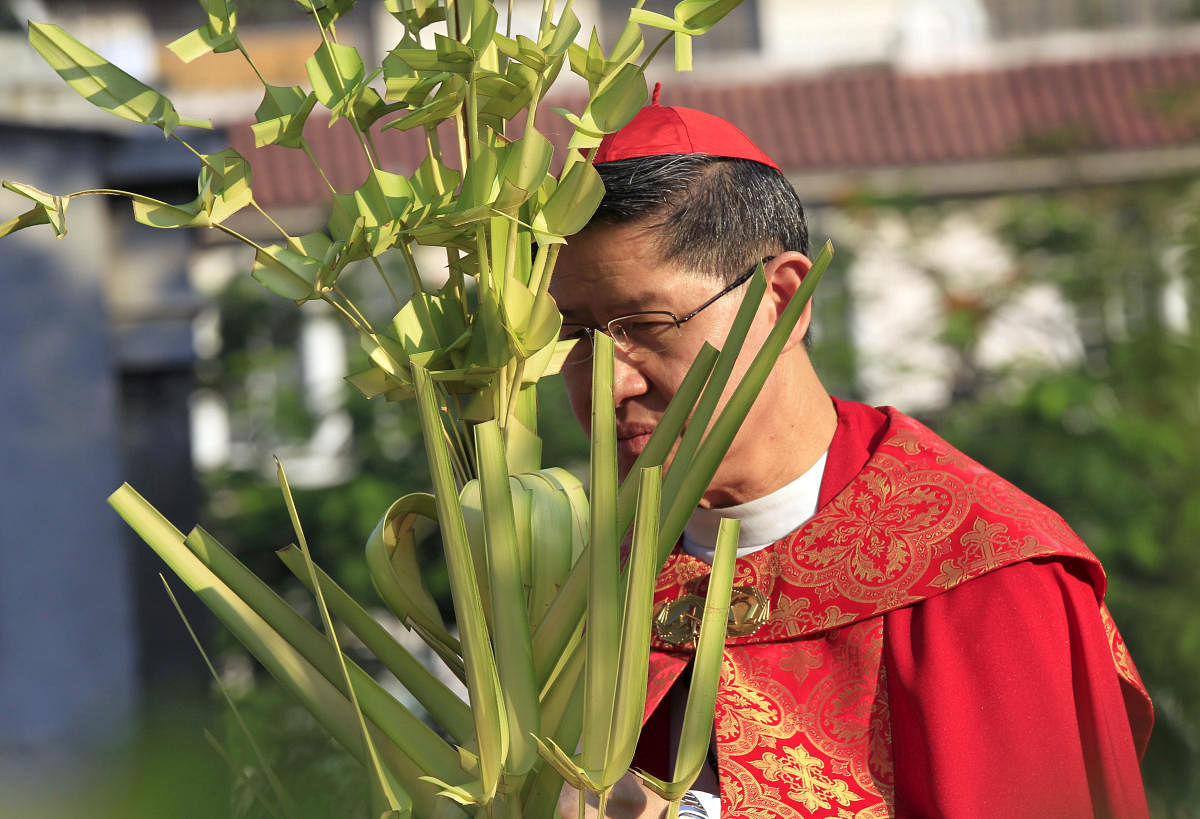  Archbishop of Manila Luis Antonio Cardinal Tagle (AFP Photo)