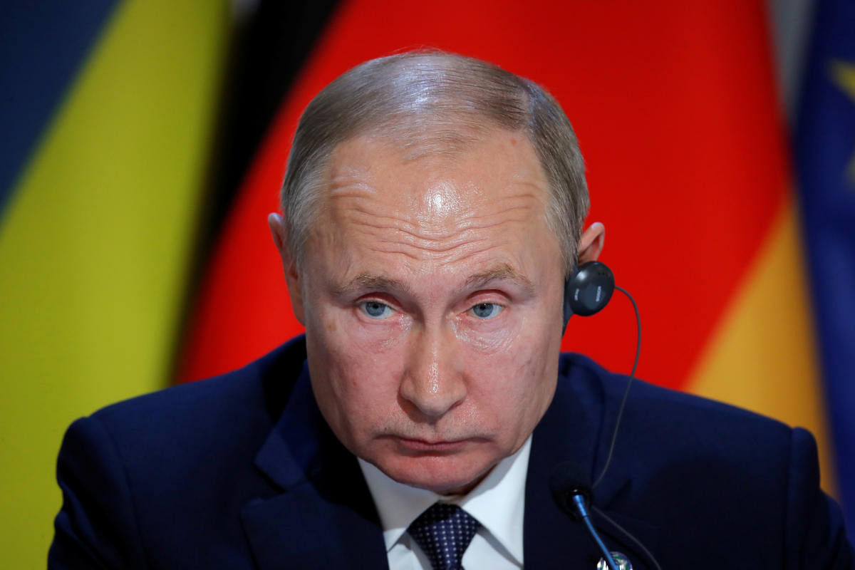 Russia's President Vladimir Putin. (Reuters file photo)