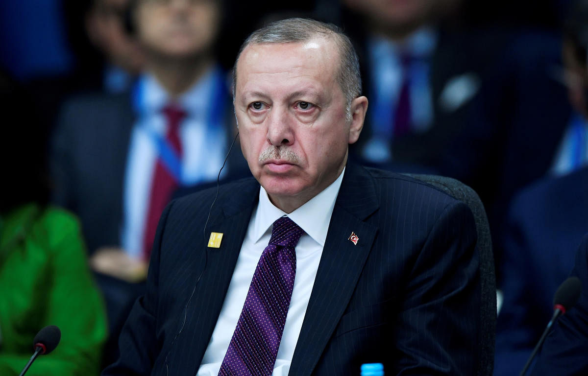 Turkish President President Tayyip Erdogan. (Reuters file photo)