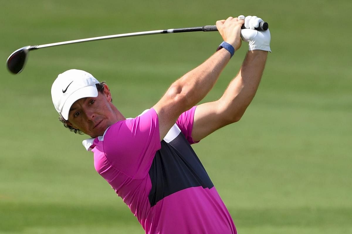 McIlroy told the Golf Channel in an interview he had no interest in playing the Saudi International tournament in late January. (Photo by AFP)