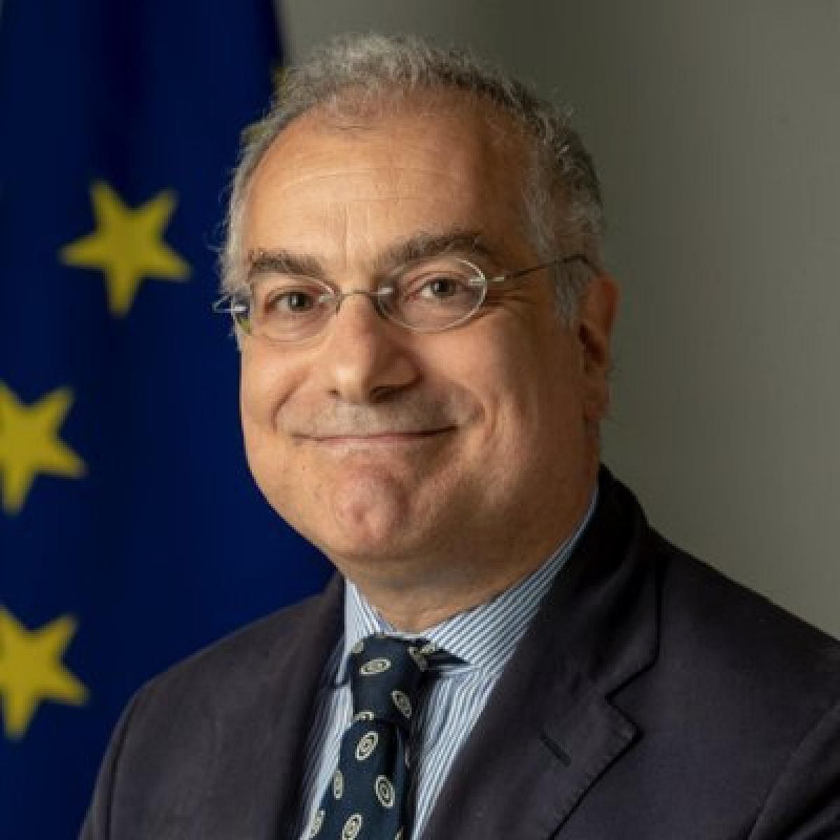 European Union's Ambassador Ugo Astuto. Photo by Twitter.