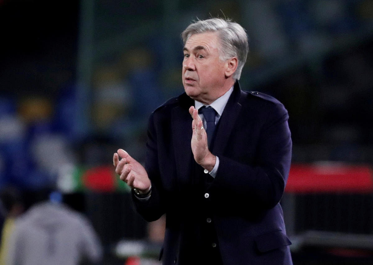 Carlo Ancelotti. (Reuters photo)