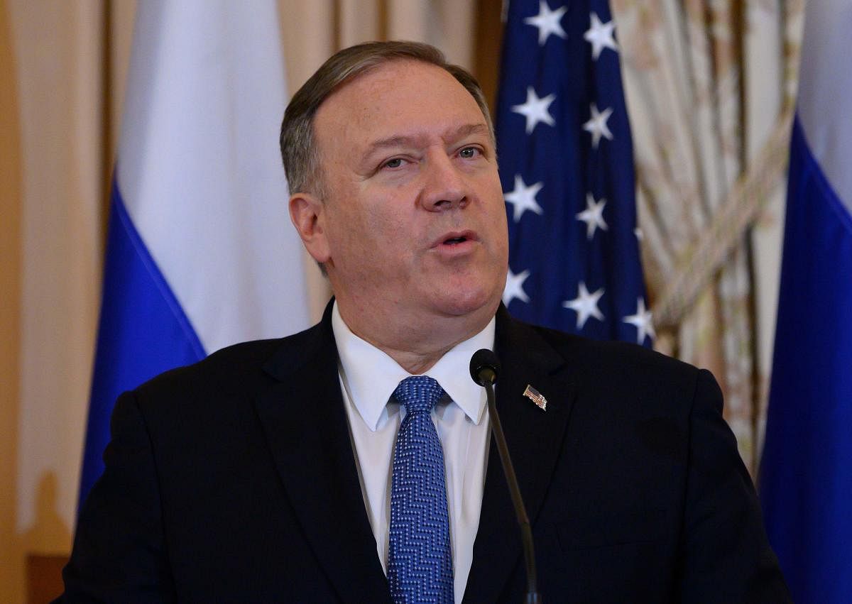 US Secretary of State Mike Pompeo. (AFP file photo)