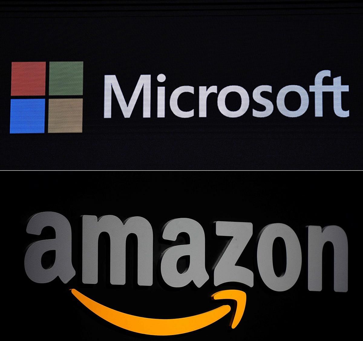  is challenging the awarding of a $10 billion Pentagon cloud computing contract to Microsoft. (AFP Photo)
