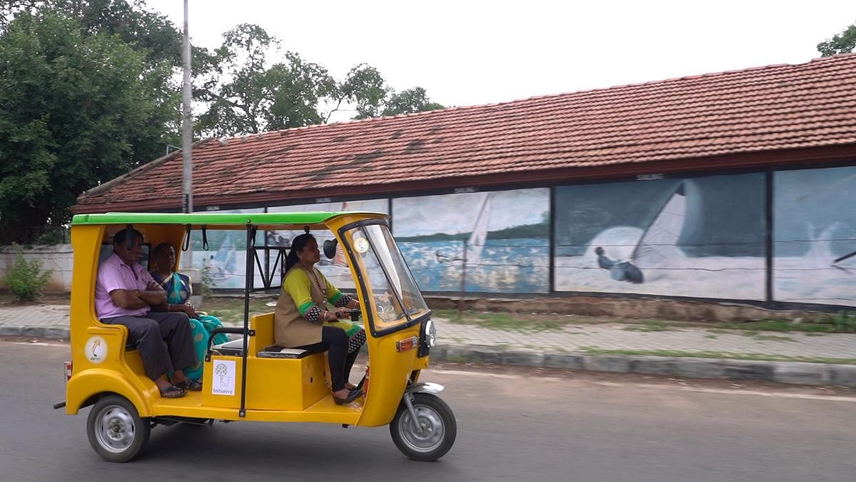 Malini R is one among the eight women being trained currently by the foundation.