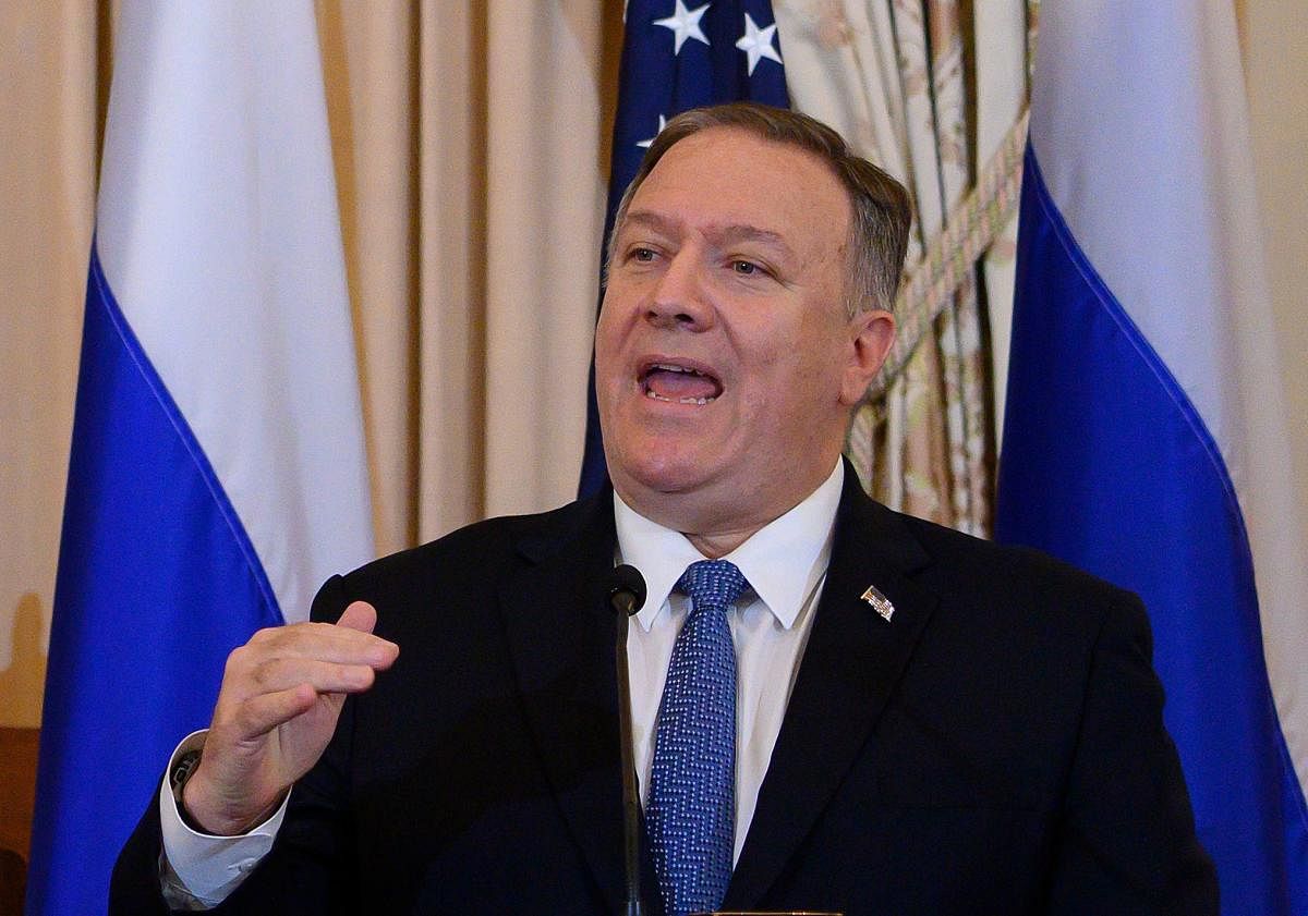 US Secretary of State Mike Pompeo. Photo by AFP.