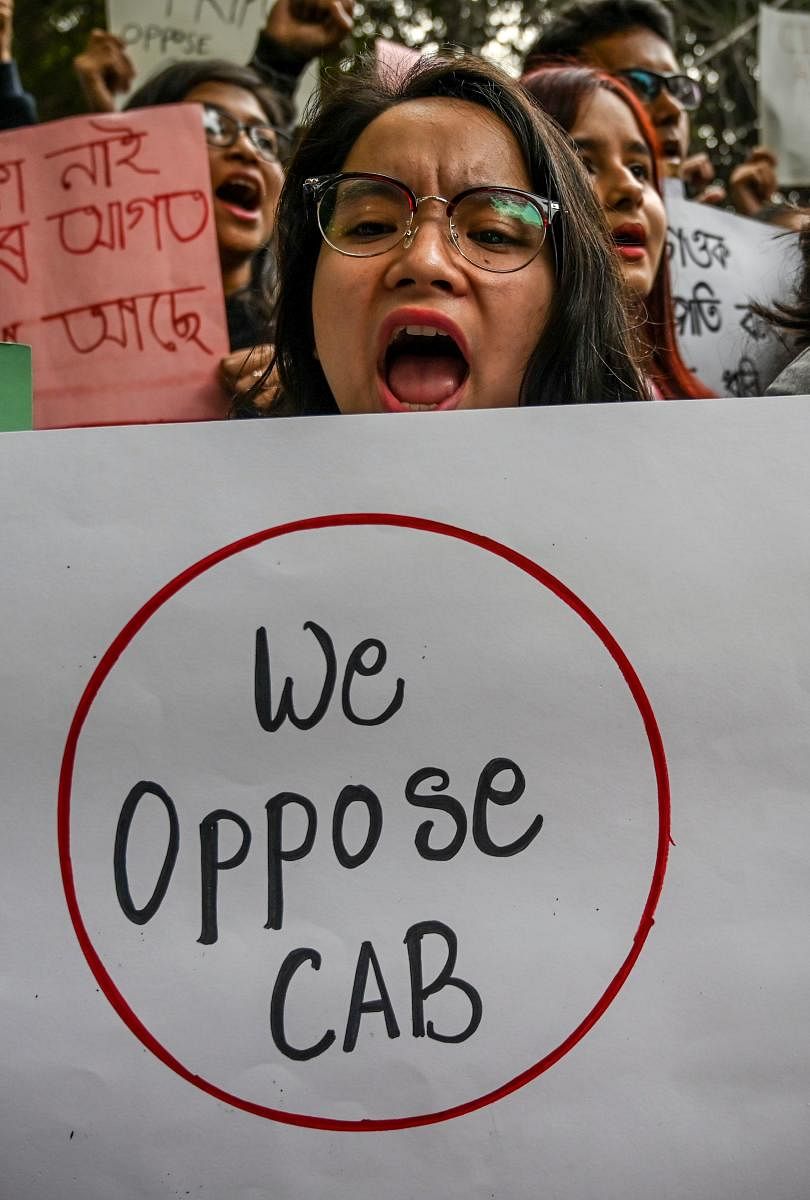The contentious bill, which seeks to give citizenship to non-Muslims facing discrimination in neighbouring countries, was passed by Lok Sabha on Monday and the Rajya Sabha on Wednesday. (Photo by AFP/Representative Image)