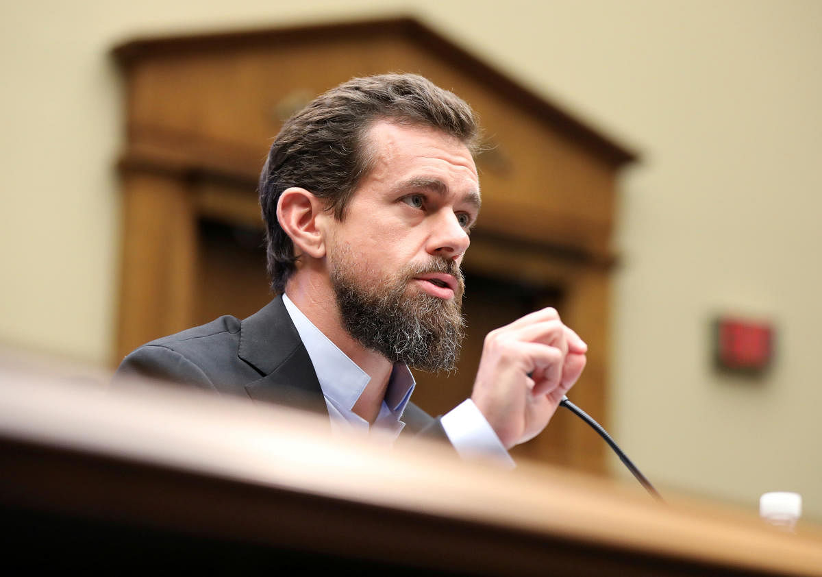 Twitter CEO Jack Dorsey. Photo by REUTERS.