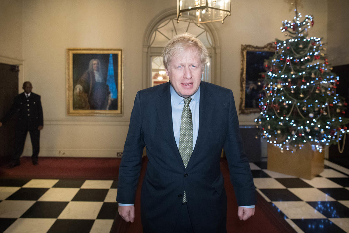 Britain's Prime Minister Boris Johnson. (AFP Photo)