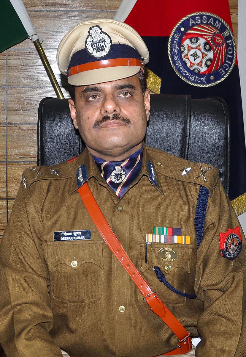 Deepak Kumar former Guwahati Police commissioner (PTI Photo)