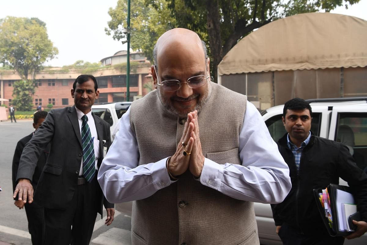 Home Minister Amit Shah. (AFP Photo)