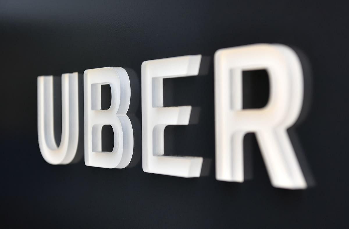Uber logo (AFP Photo)