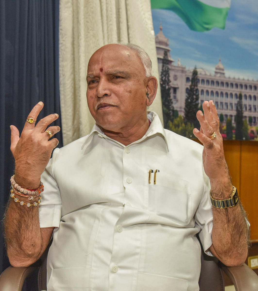 Karnataka Chief Minister B S Yediyurappa (File Photo)