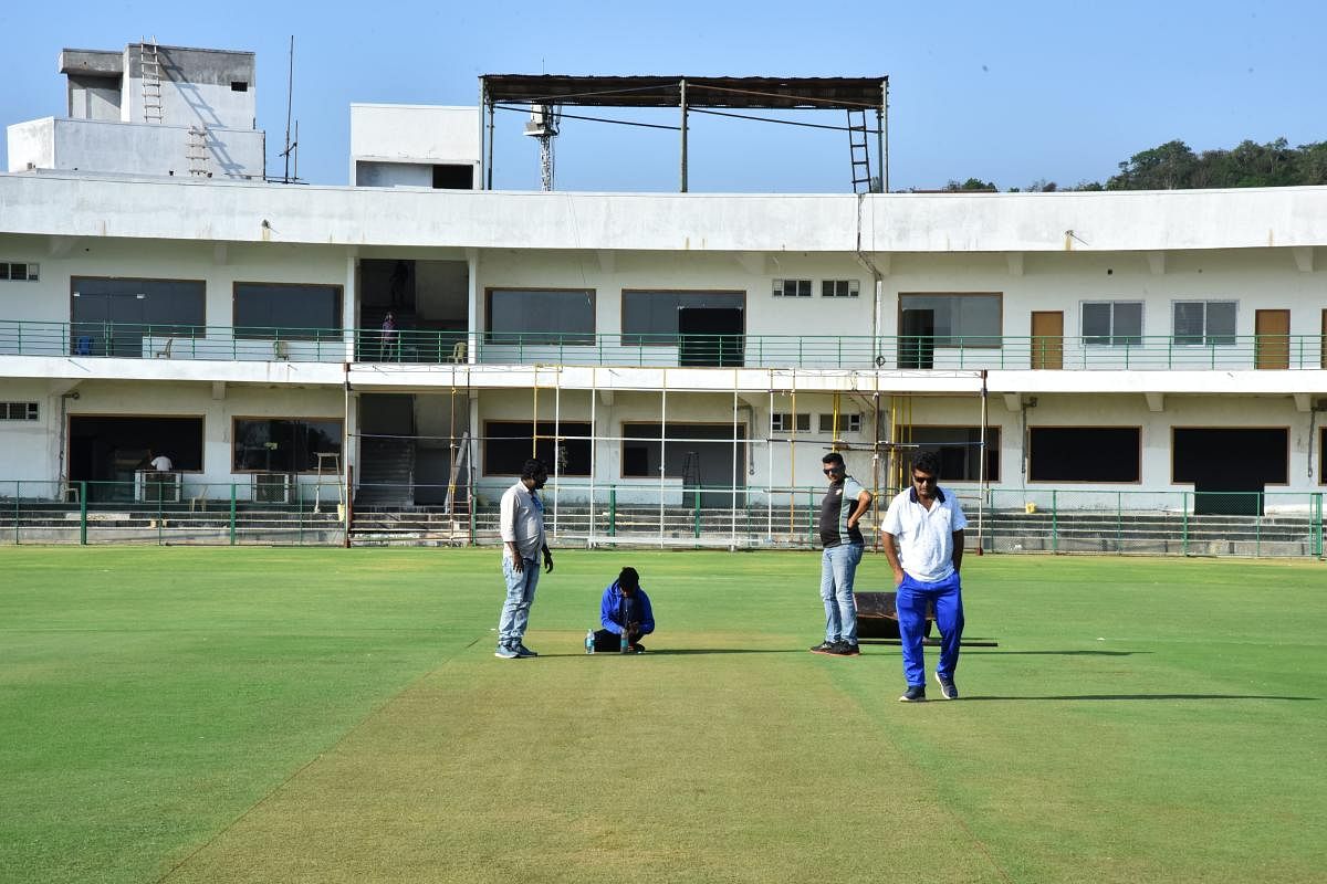 While the Hubballi stadium has earlier too telecasted live matches of Karnataka Premier League and India-A matches, it is for the first time that a Ranji match will be telecasted live from here.