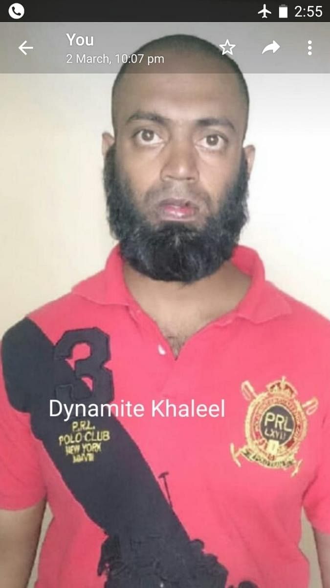 ‘Dynamite’ Khaleel, 38, who has a long history of robbery and intimidation, was badly wounded on Tuesday night after a shootout with police in KG Halli, East Bengaluru, on Tuesday night. 