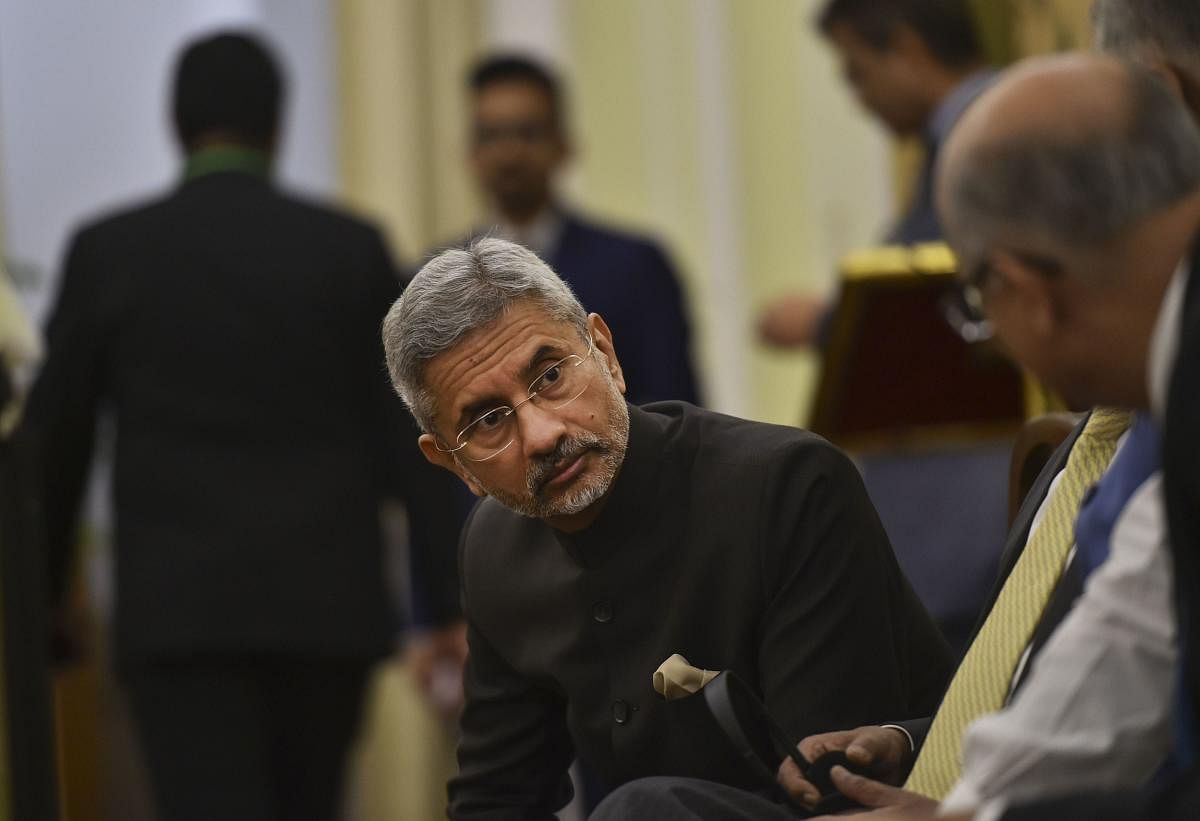 Jaishankar, speaking at the valedictory function of the 11th Delhi Dialogue, said that for an open and inclusive Indo-Pacific platform, it is in everyone's interest to "ensure that the doors remain open to cooperation on as wide a platform as possible". Photo/PTI