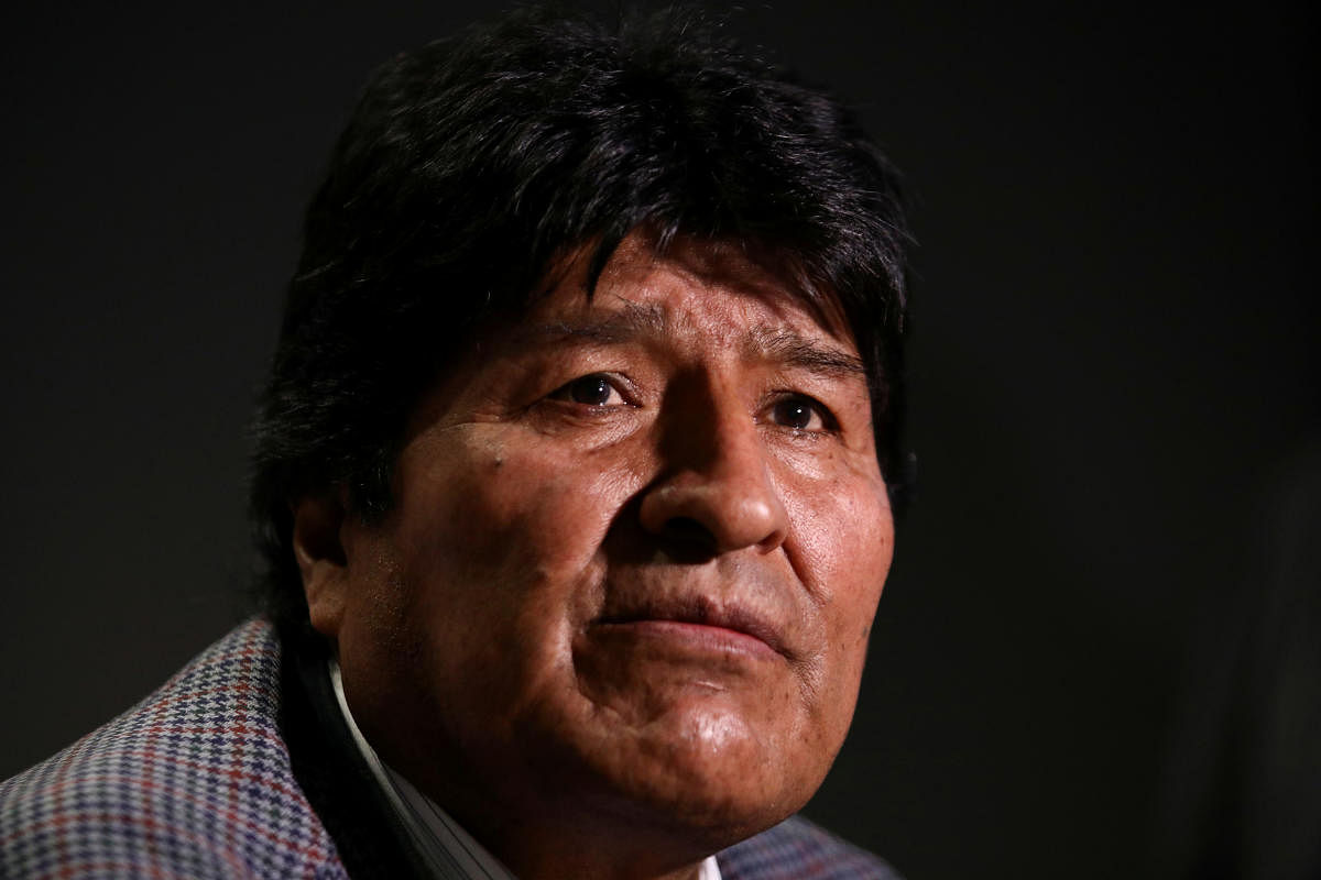 Former Bolivian President Evo Morales. (Reuters file photo)