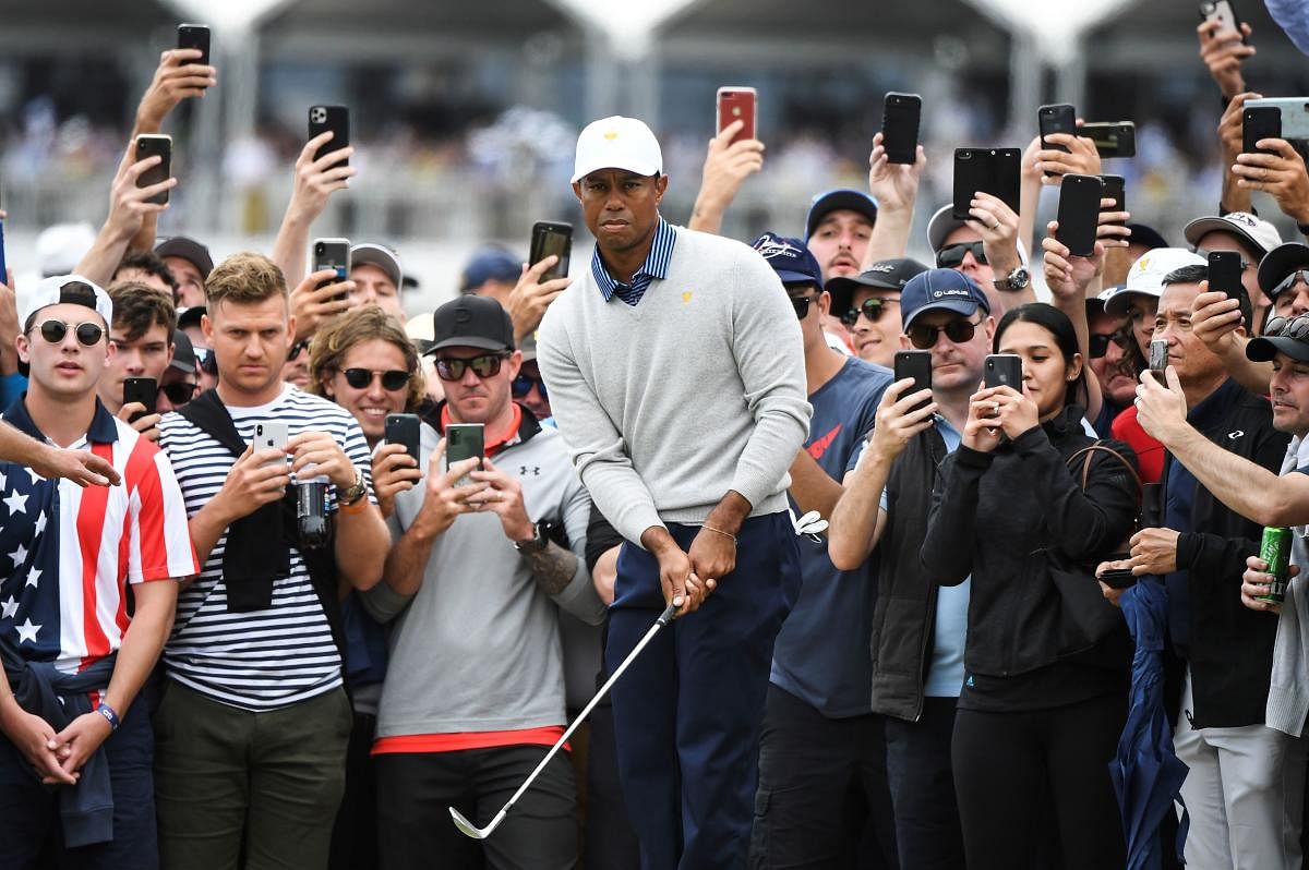 US player Tiger Woods. (AFP photo)