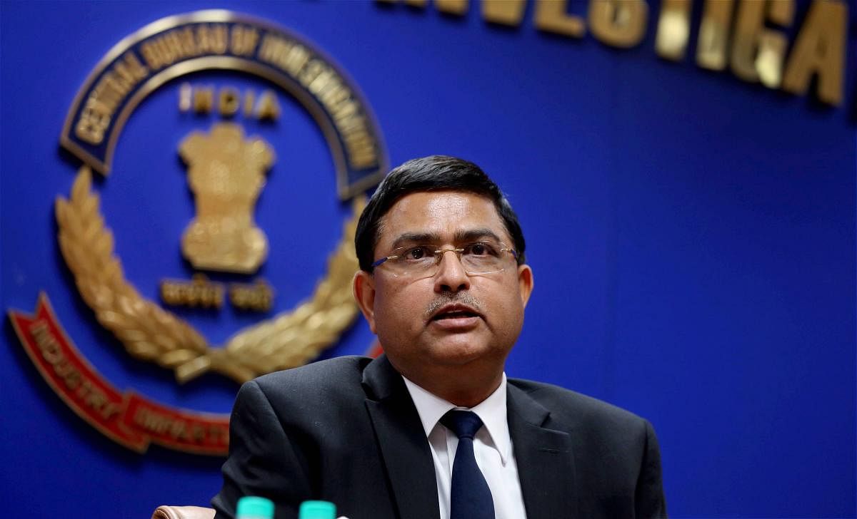 Asthana and the two others were booked on the allegations of criminal conspiracy, corruption and criminal misconduct under relevant sections of the Prevention of Corruption Act. Photo/PTI