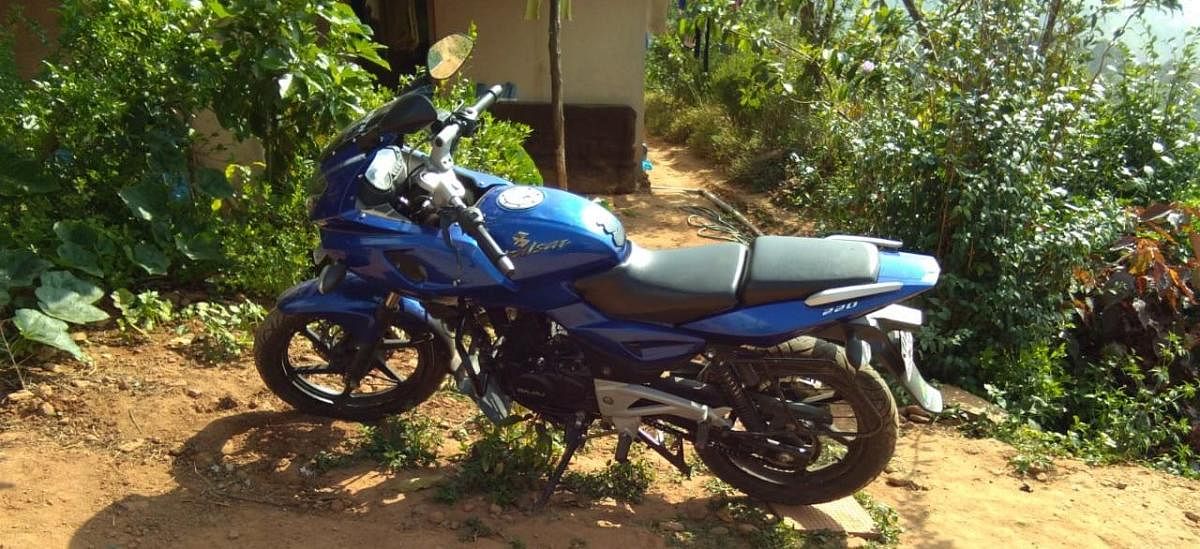 The bike that was parked in front of a house at Indira Nagara, Madikeri, was stolen on November 30.