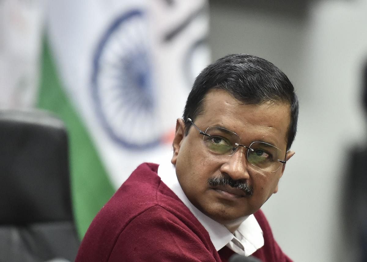 "I am very worried about the deteriorating law and order in Delhi. Peace should be restored immediately in Delhi - for this, I have asked Home Minister Amit Shah for an appointment," Kejriwal said. Photo/PTI