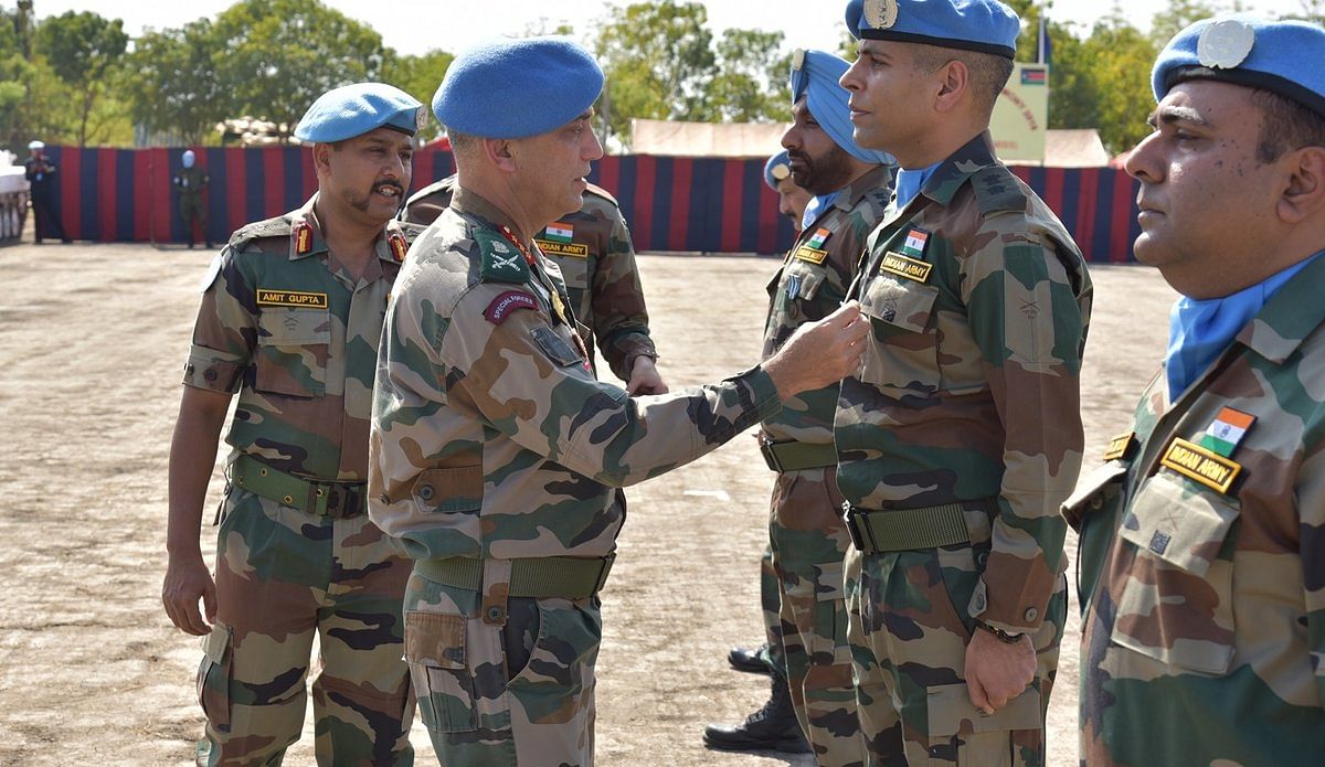 India is among the largest troop-contributing countries to UN peacekeeping operations. Currently, 2,342 Indian troops and 25 police personnel are deployed with the UN Mission in South Sudan (UNMISS). Photo/unmissions.org