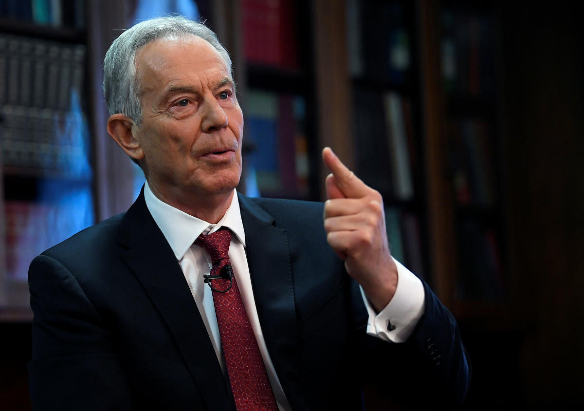 Former British Prime Minister Tony Blair (Reuters Photo)