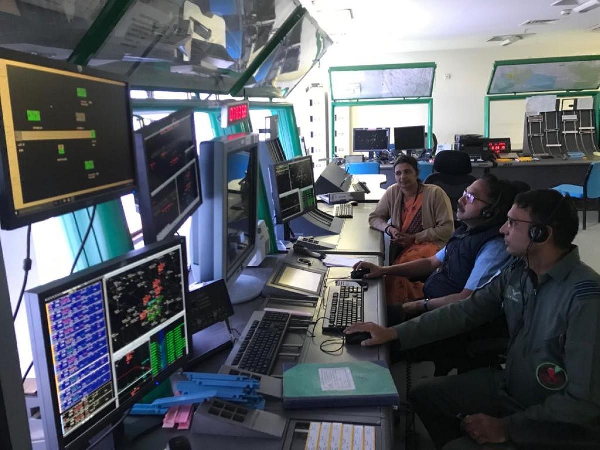 IAF radar operators work with radar controllers employed by the Airport Authority of India.