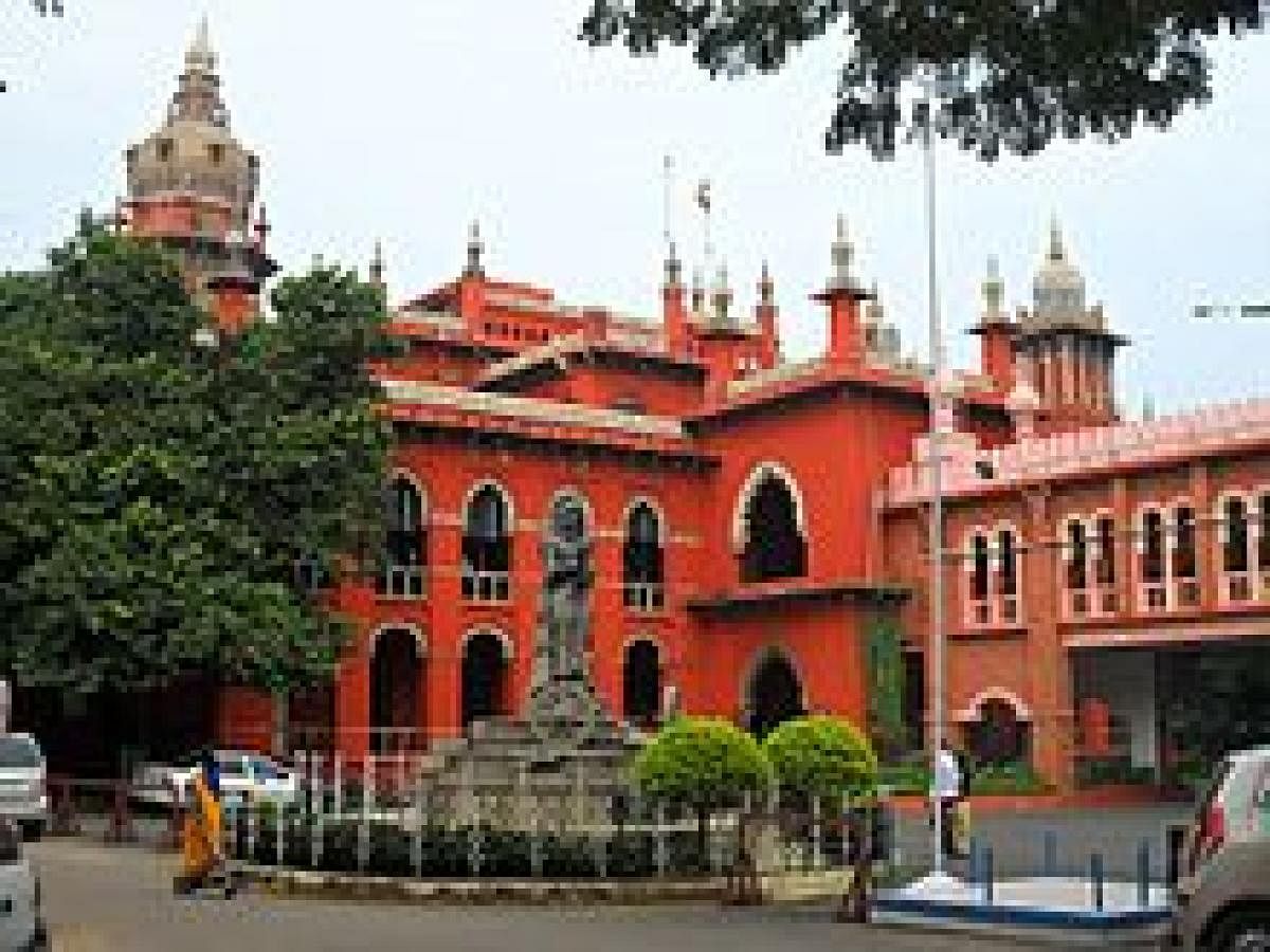 Madras High Court. (DH Photo)