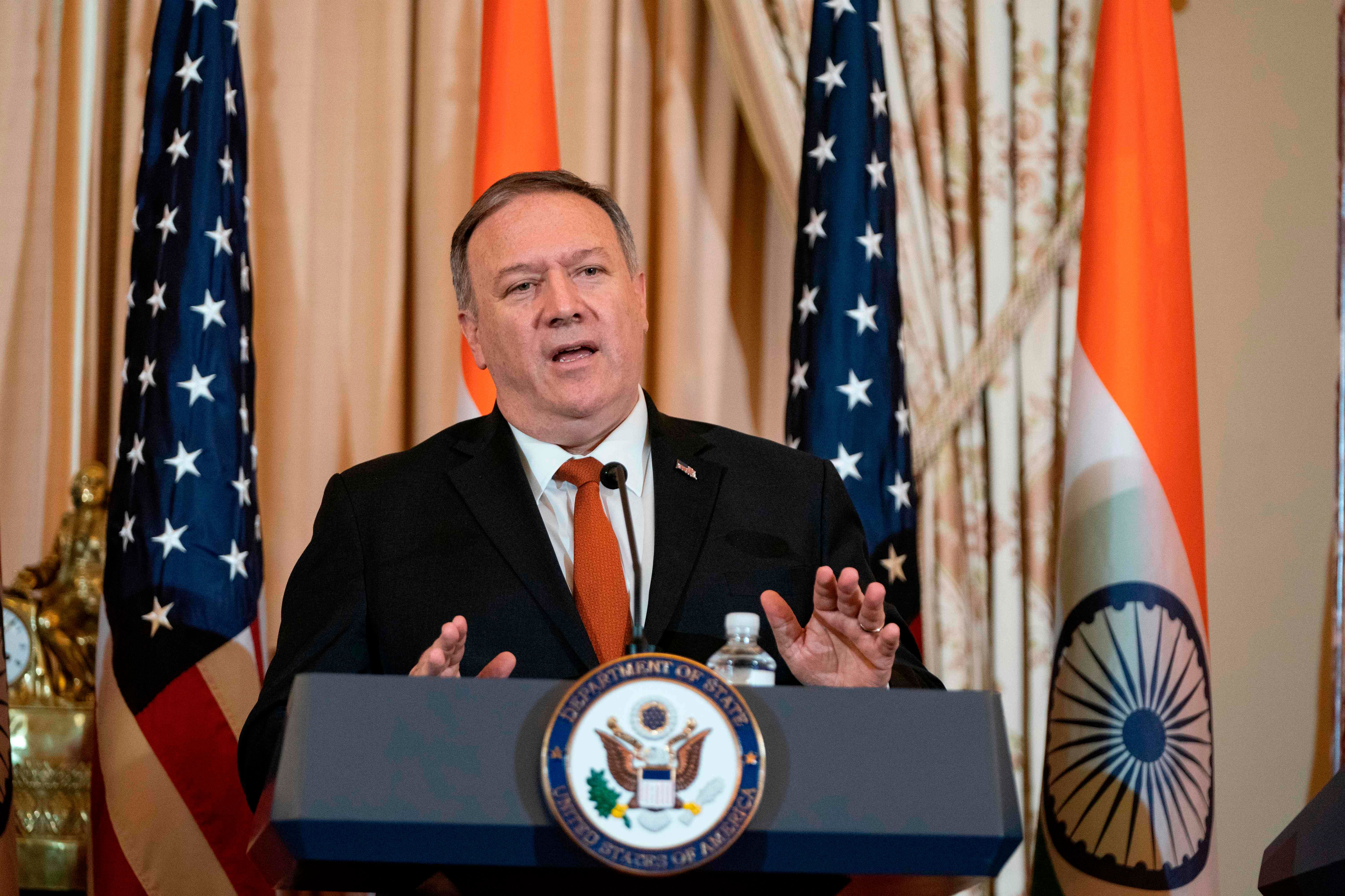 Secretary of State, United States Mike Pompeo. (AFP Photo)