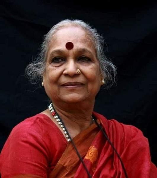Eminent writer and journalist Vijaya. (DH file photo)