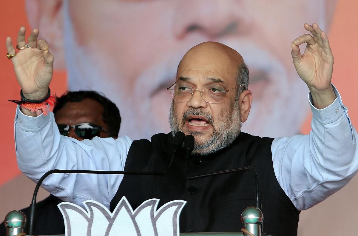 Union Home Affairs Minister and BJP National President Amit Shah. (PTI Photo)