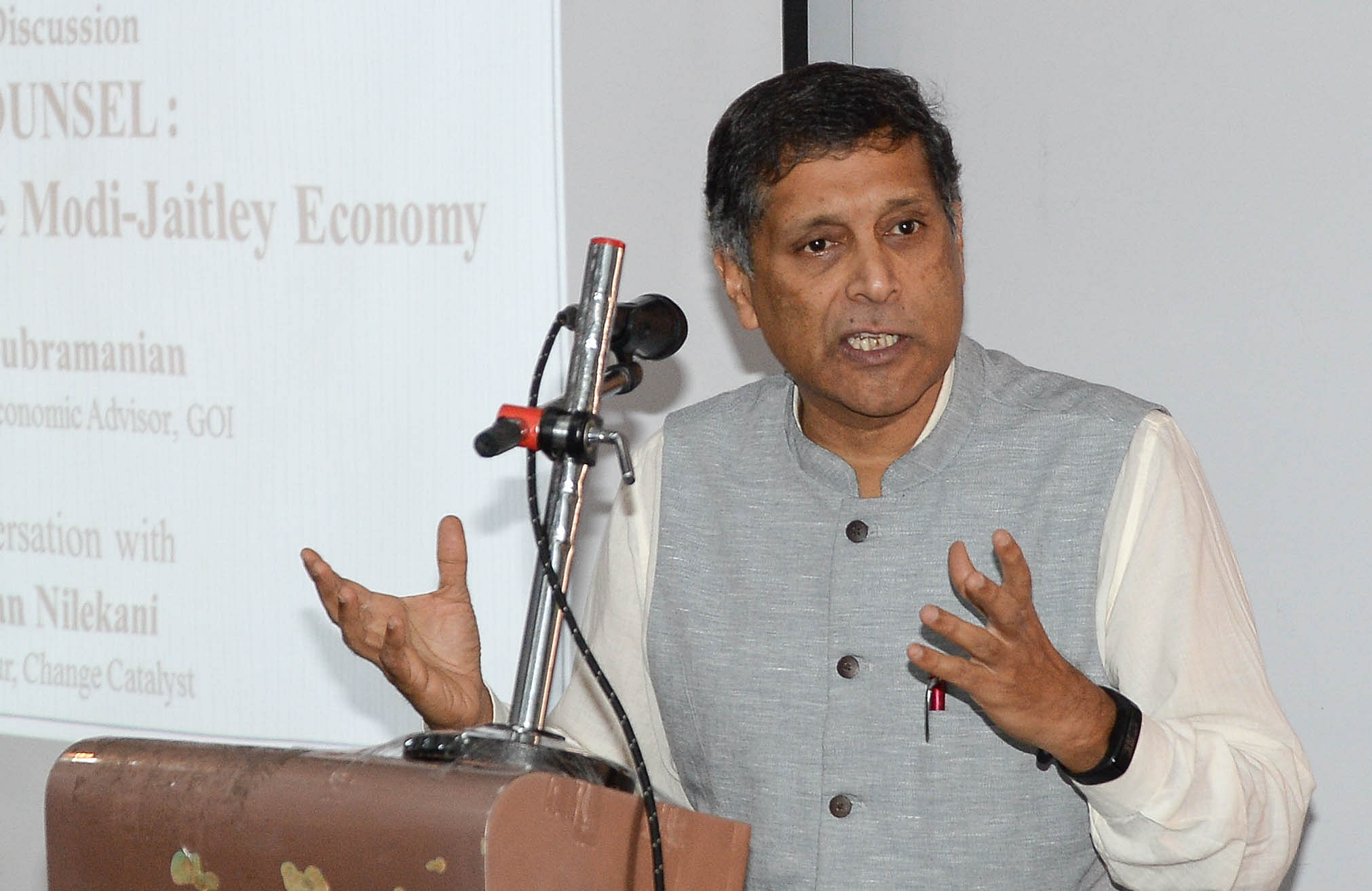 Former Chief Economic Adviser Arvind Subramanian. (DH Photo)