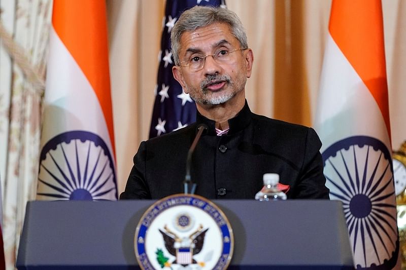 Indian Minister of External Affairs Subrahmanyam Jaishankar. (Reuters Photo)
