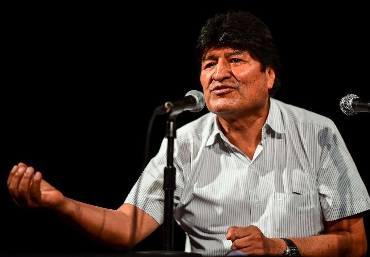 Bolivia's ex-President Evo Morales. (AFP file photo)