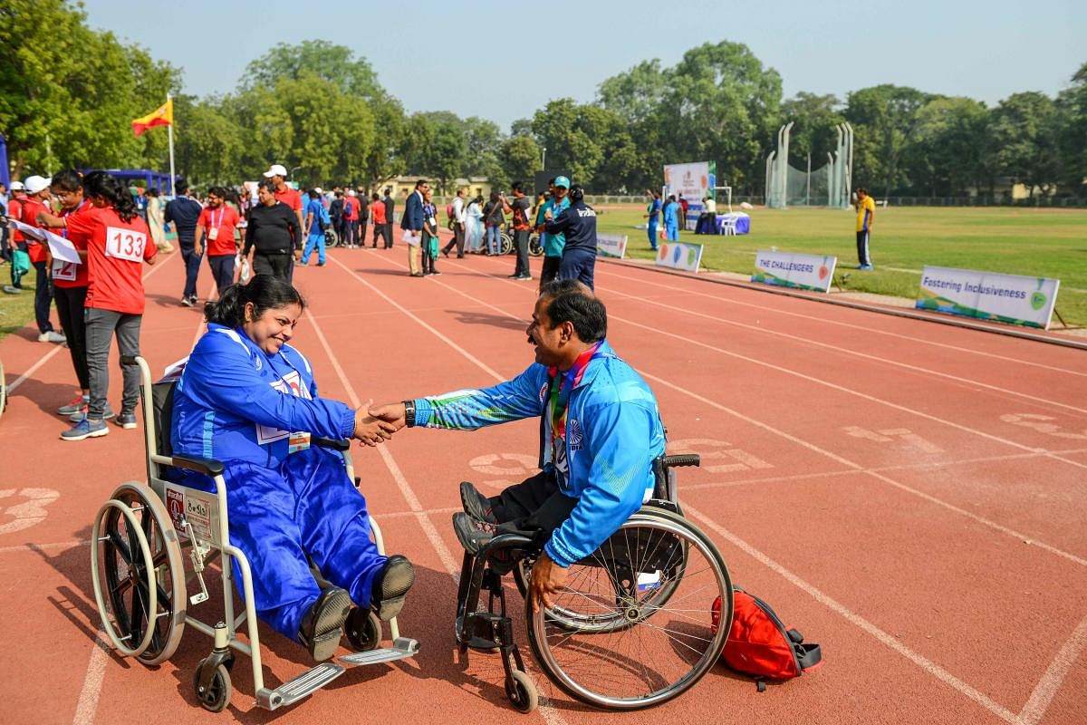 Indian Para athlete (AFP Photo)