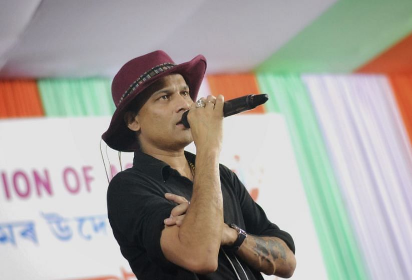 "Our agitation has been very peaceful and democratic but still four people were killed in Guwahati by the security forces. This is maddening. But we Assamese will not buckle under pressure tactics," said 47-year-old singer-activist Zubeen Garg. Photo/Facebook (ZUBEENsOFFICIAL)