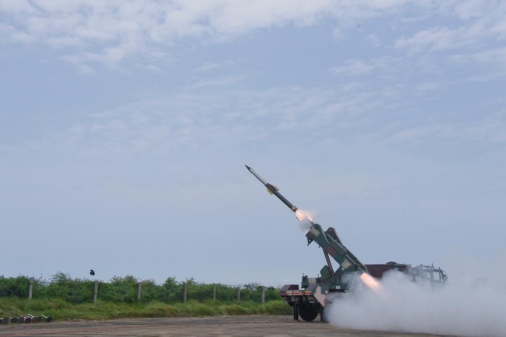 DRDO (Defence Research and Development Organisation) today successfully flight tested Quick Reaction Surface to Air Missile (QRSAM) air defence system at Balasore flight test range.
