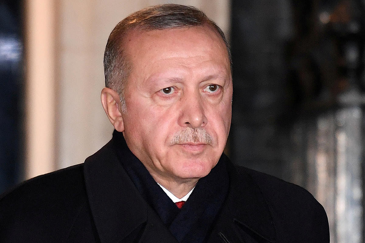 Turkey's President Tayyip Erdogan. (Reuters photo)