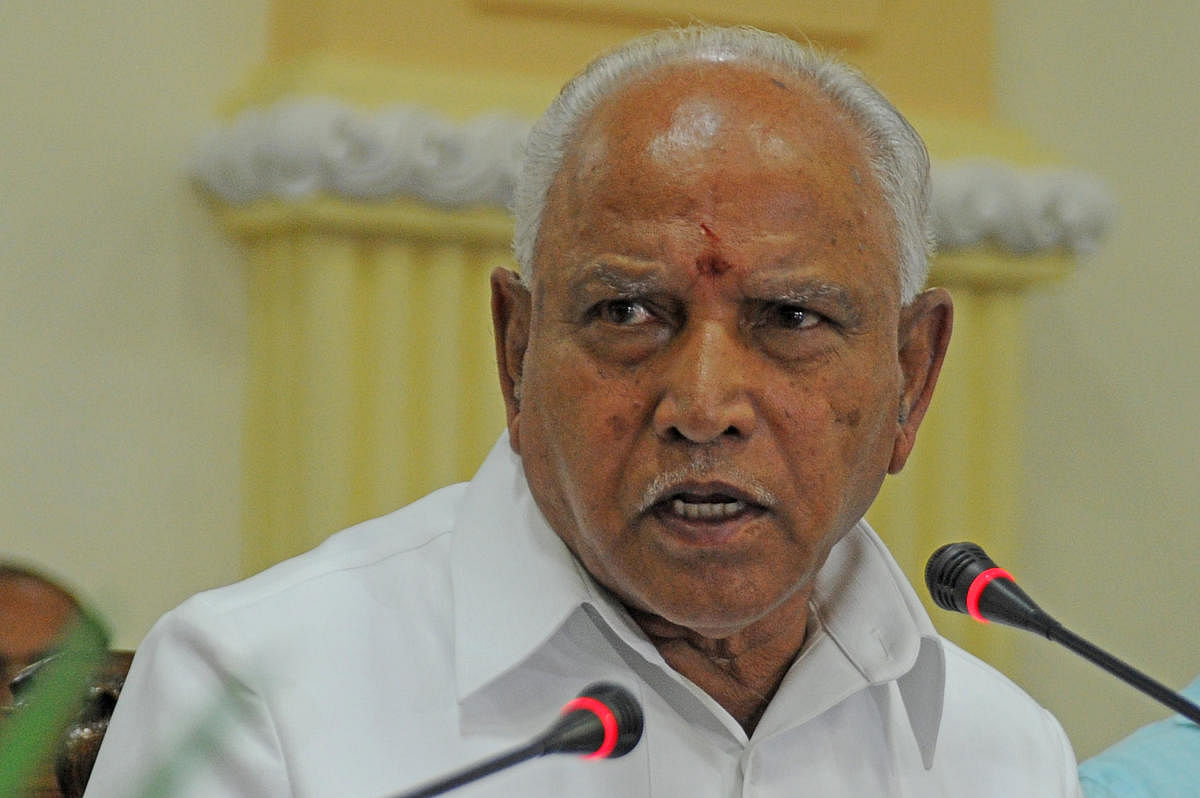 CM Yediyurappa had visited the port city on Saturday to take stock of the situation. DH Photo
